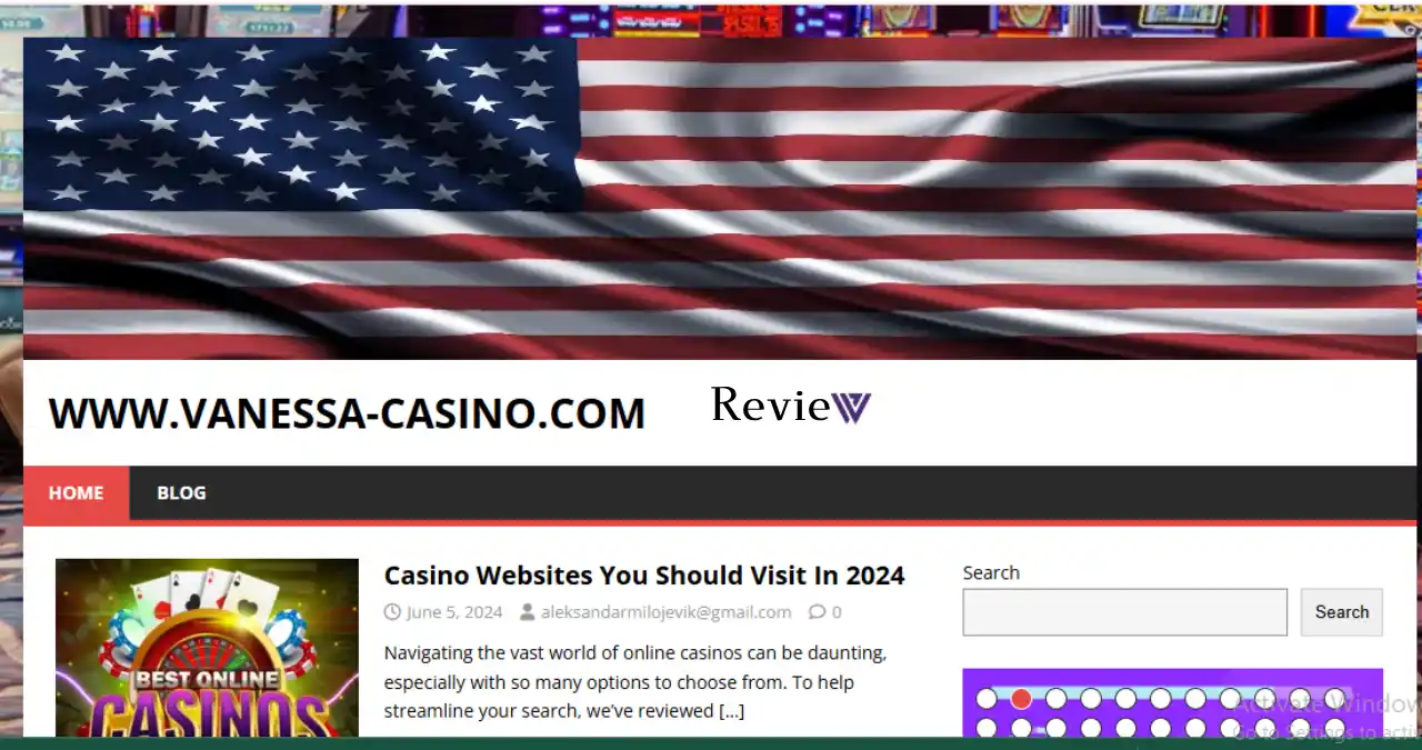 Vanessa-Casino.com Review (2025): Bonuses, Safety & Payouts